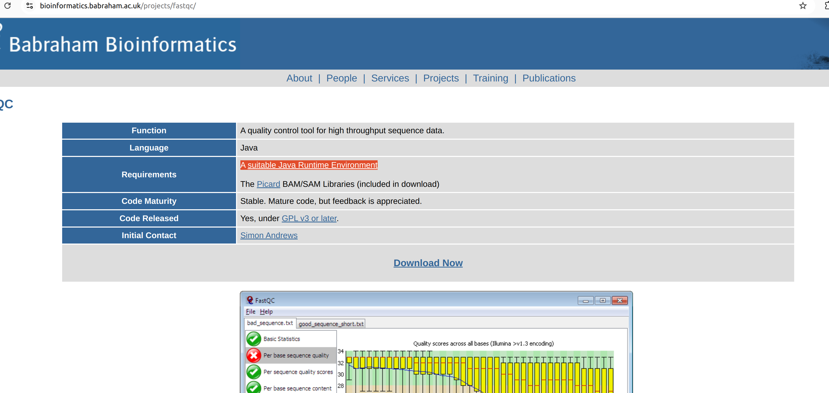 Link to Java installation