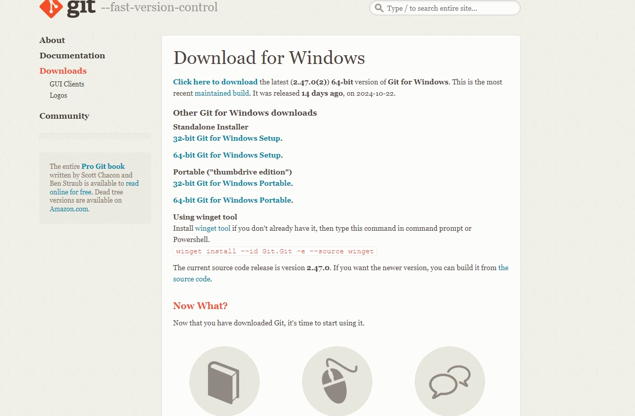 Download the application